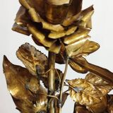 Pair of brass appliques. France, 1960s.