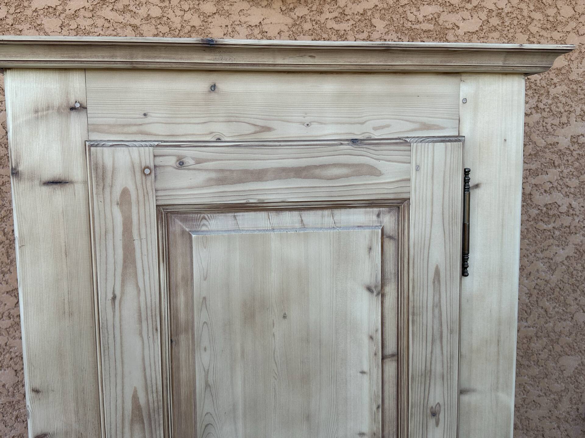 Meuble bonnetier  Parisienne bois brut vintage 