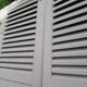 Arched shutters oak louvers H226xW277 4 leaves