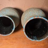 Pair of large vases by Hubert Guy, potter of Accolay