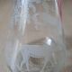 Vintage glass carafe