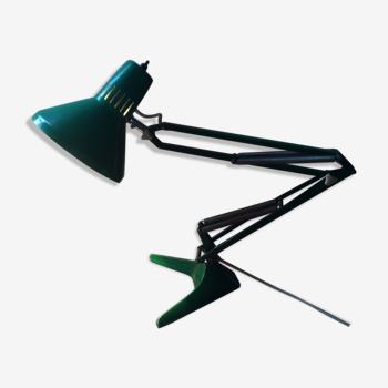 Lampe de bureau articulé marque Ledu couleurs vert