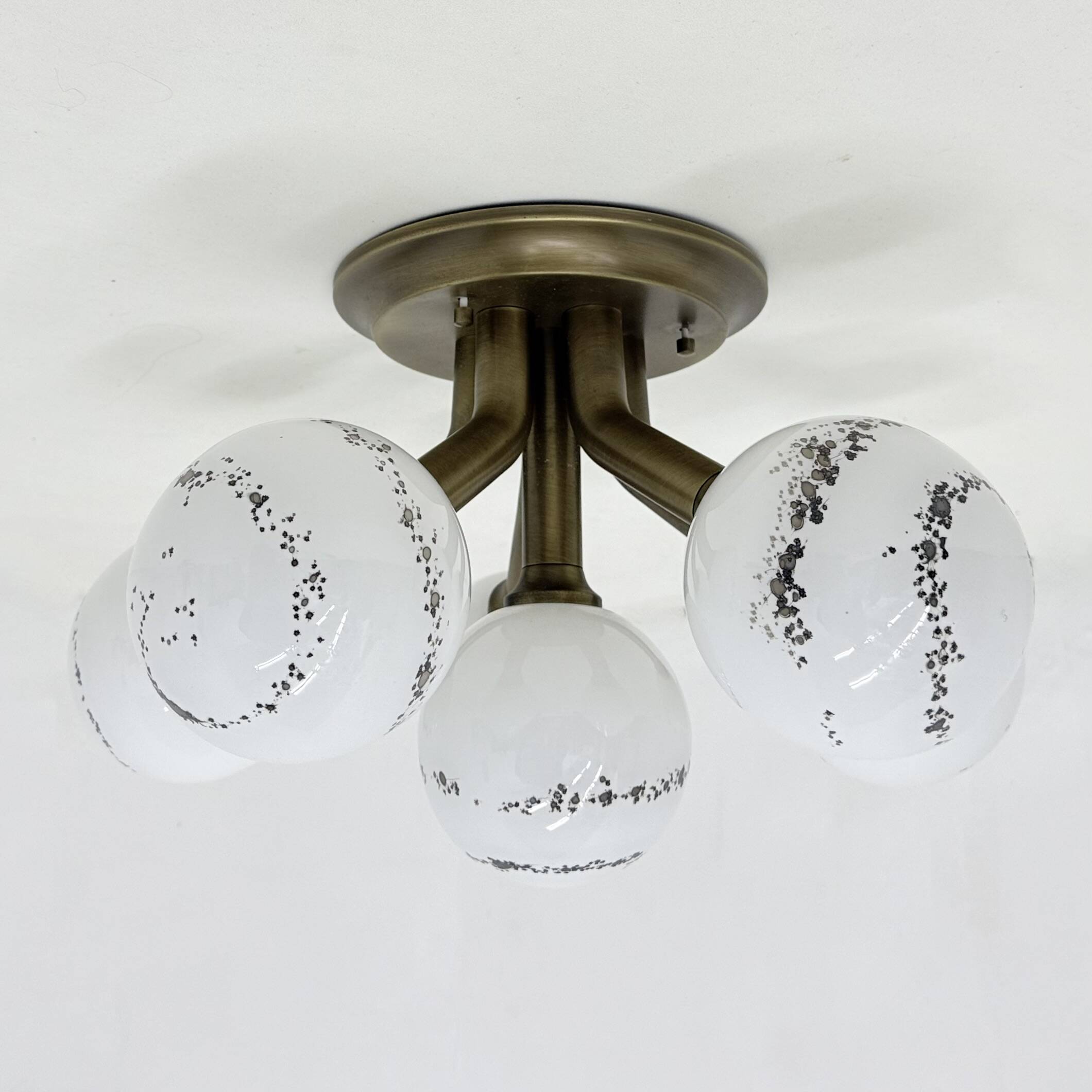 Hillebrand Sputnik Ceiling lamp flush mount , 1970s