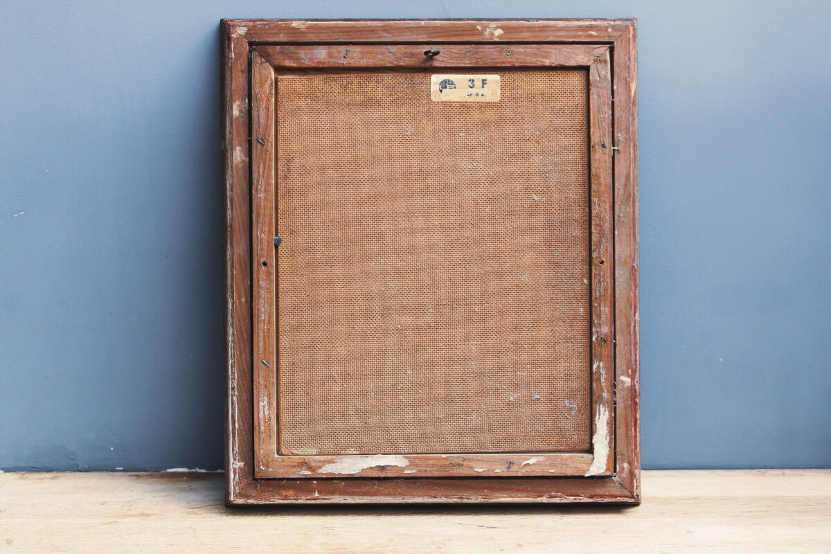 Oil on panel, bouquet of flowers, signed