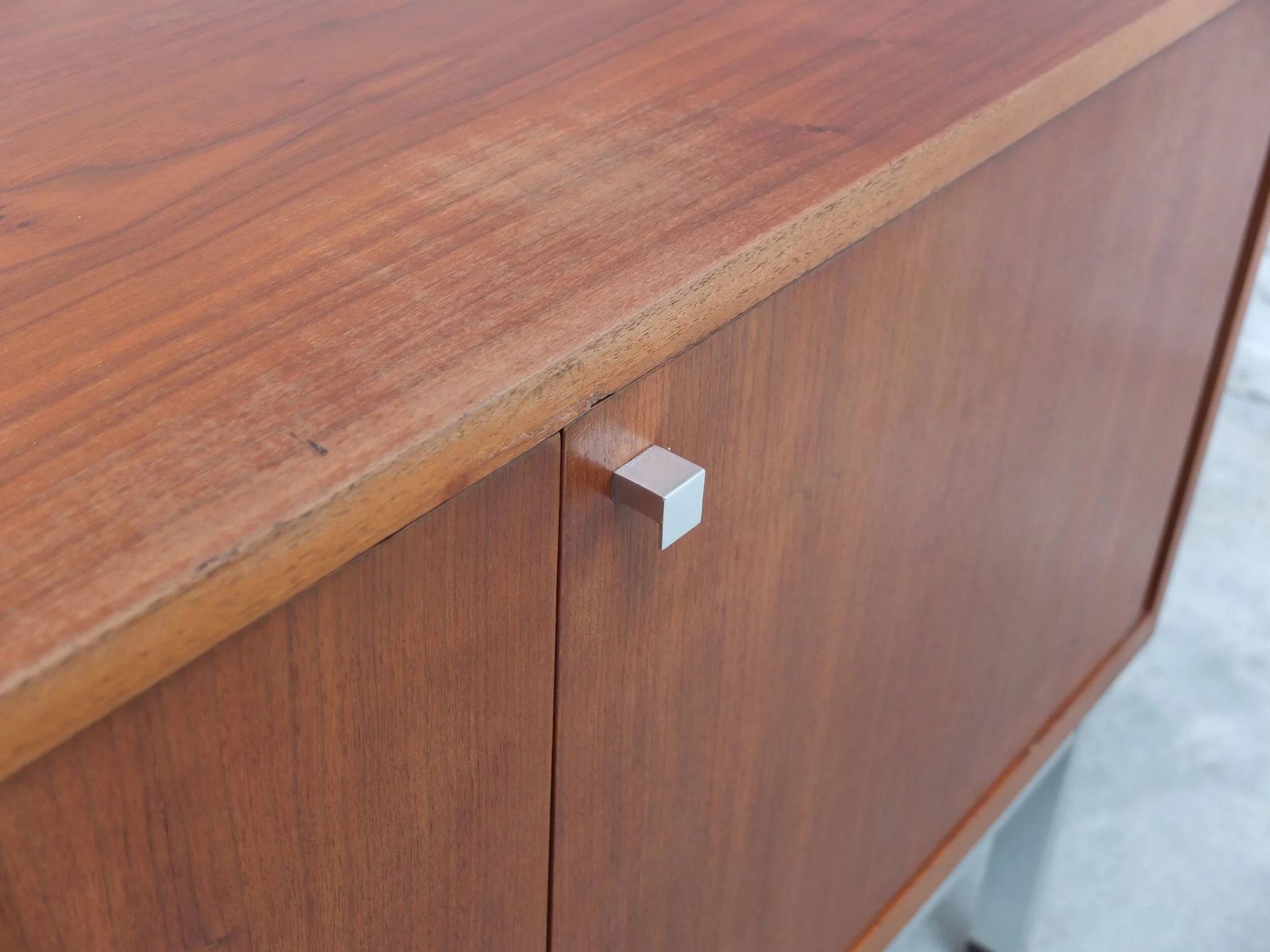 Large modernist sideboard by Werner Wölfers for V-Form, 1960s