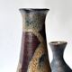 Céramique - Vase soliflore en grès émaillé, France vers 1970