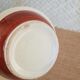 Ensemble de 4 tasses et 4 sous-tasses chocolat Choky bistrot publicitaire - vintage