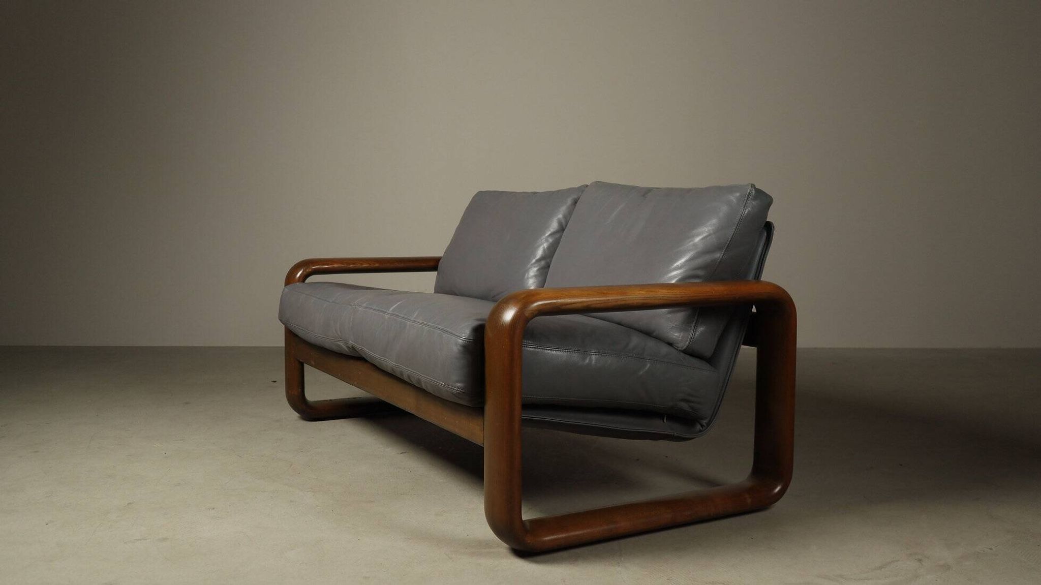 "Hombre" two-seat sofa by Burkhard Vogtherr for Rosenthal Furniture, 1970s