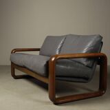 "Hombre" two-seat sofa by Burkhard Vogtherr for Rosenthal Furniture, 1970s