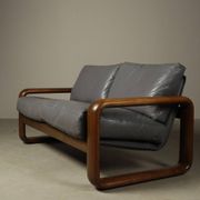 "Hombre" two-seat sofa by Burkhard Vogtherr for Rosenthal Furniture, 1970s