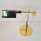 Adjustable Brass Chrome Table Lamp from Star Leuchten, Germany, 1970s