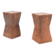 Pair of side tables from around 1950 in the style of Christian Liaigre.
