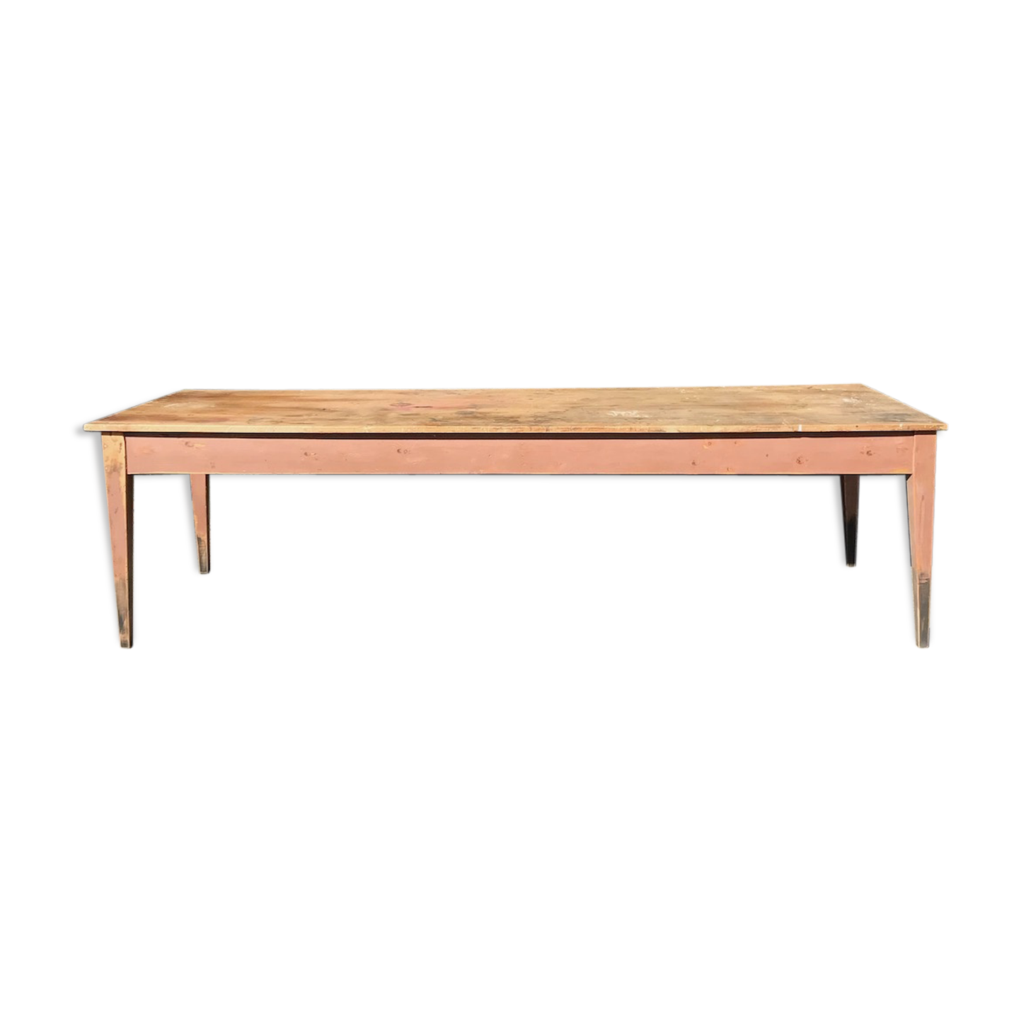 Vintage pine farm table