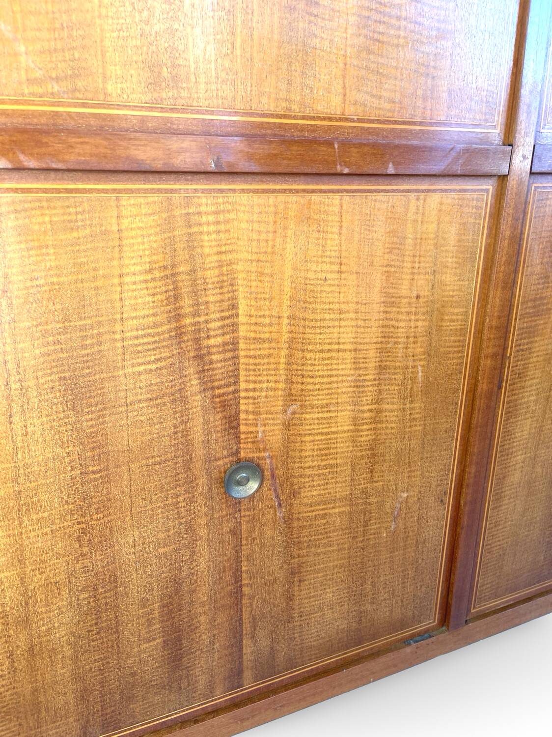 Mid-century modern Italian rosewood sideboard