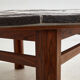 Table basse en palissandre par ole bjørn krüger