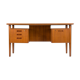 Mid-century Danish teak desk by HP Hansen, 1960s
