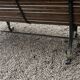 Banc de jardin Louisiane 1950/60