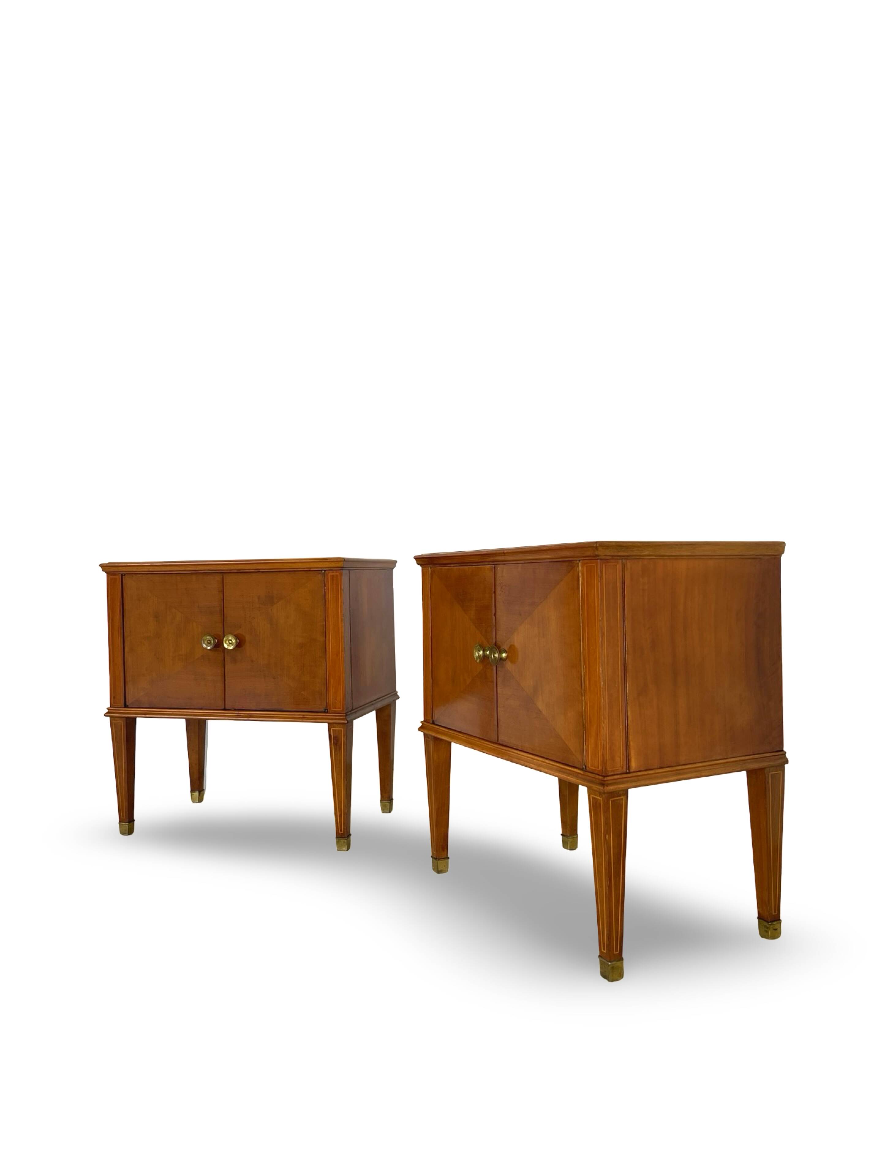 italian nightstands1950s