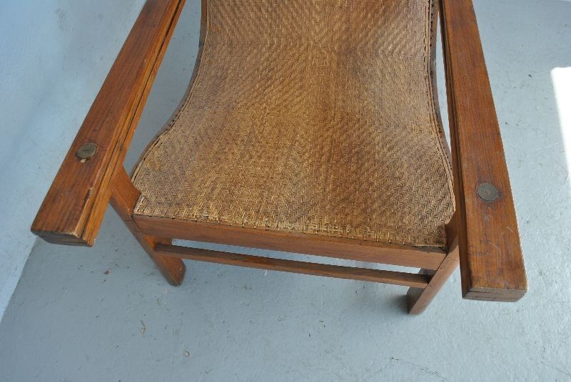 Fake pair of colonial chairs end XIX said planters