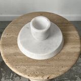 Marble pedestal dish