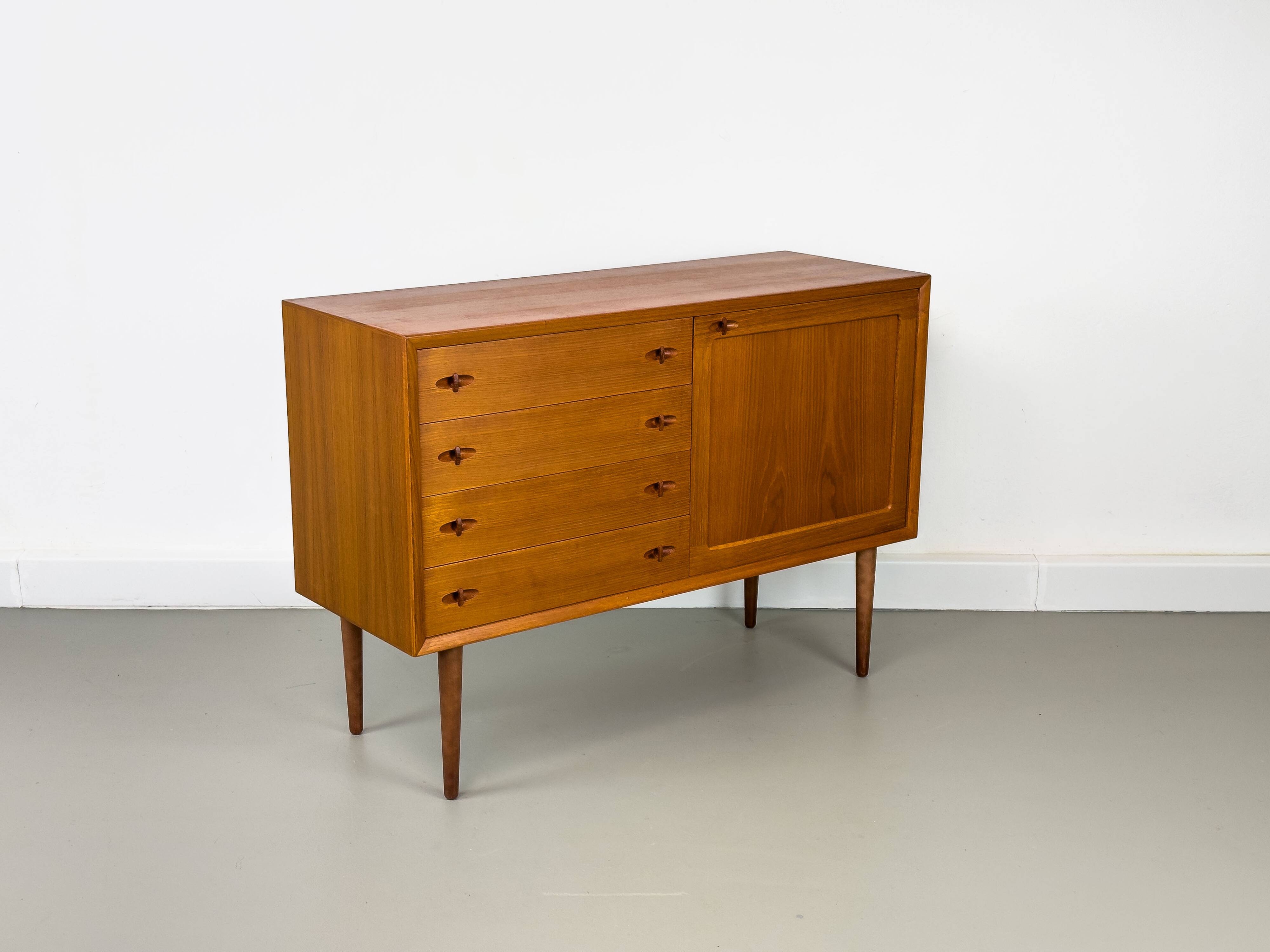 Danish Teak Sideboard by H. W. Klein for Bramin, 1960s