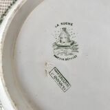St Amand Hamage ironstone salad bowl, La ruche model