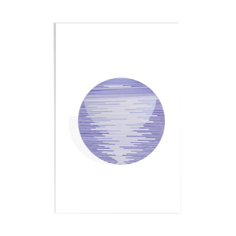 Moon over sea