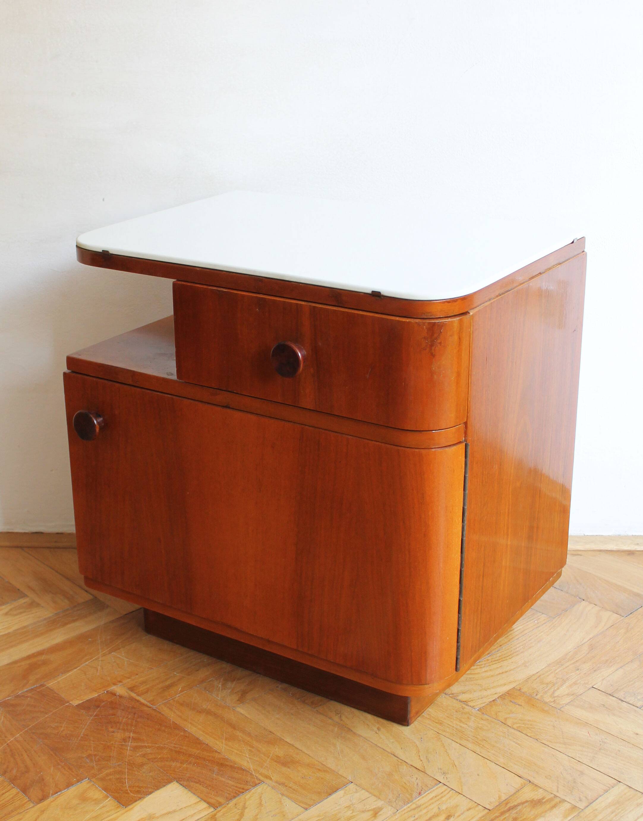 Pair of 1950s bedside tables