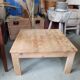 Rough wooden table