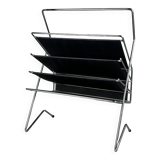 1960s/1970s Newspaper Holder Metal Plastic Space Age Mid Century