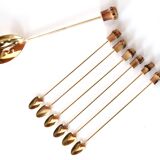 Cocktail kit with bamboo sleeves, 50s