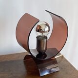 Space age office lamp in plexiglas, 1970s