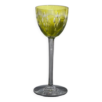 1 Baccarat glass m. Molière - Roemer glass