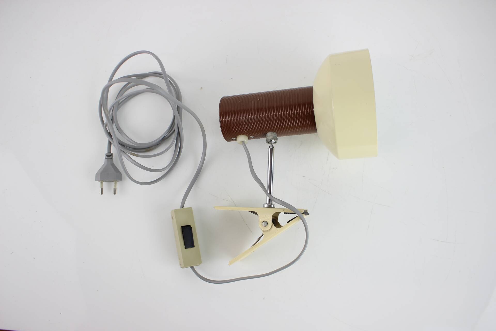 Mid-Century Lamp with Clip by Napako, 1970's