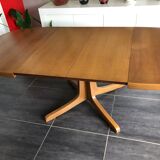 Vintage extendable table Baumann 1970s