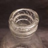 Bottle bubbling glass artisan Biot vintage 1970