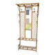Vintage rattan wardrobe
