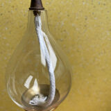 3 oil lamps Freddie Andersen "Clear Drop"