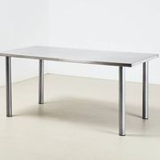 Postmodern Dining Set in Aluminum and Steel Belgium 1980s/90s