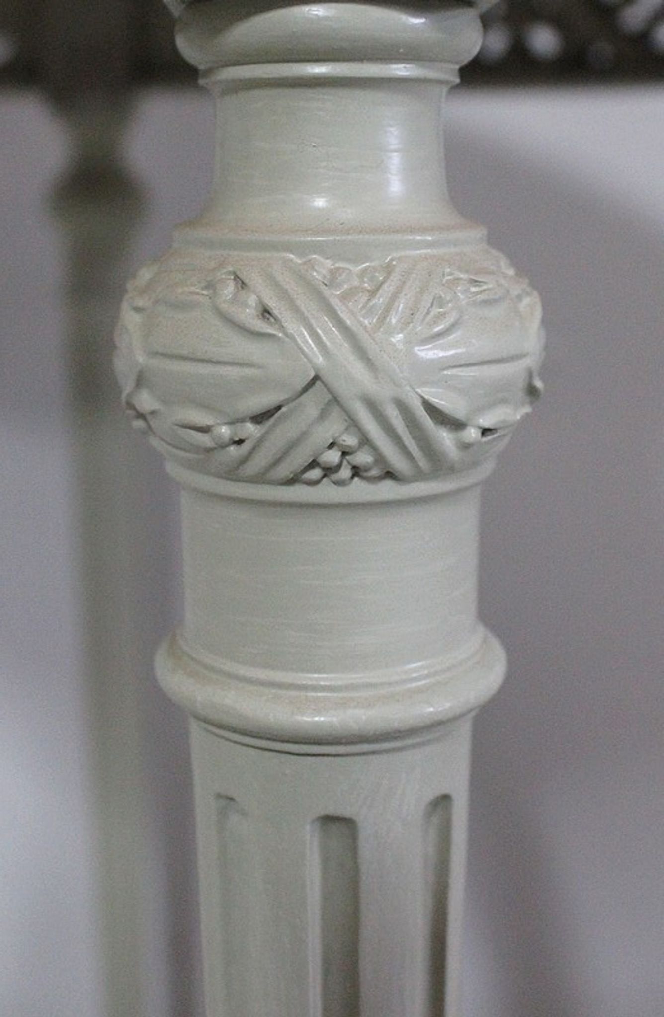 Guerin in Wood Réchampi and Cannage, Louis XVI style - 1920