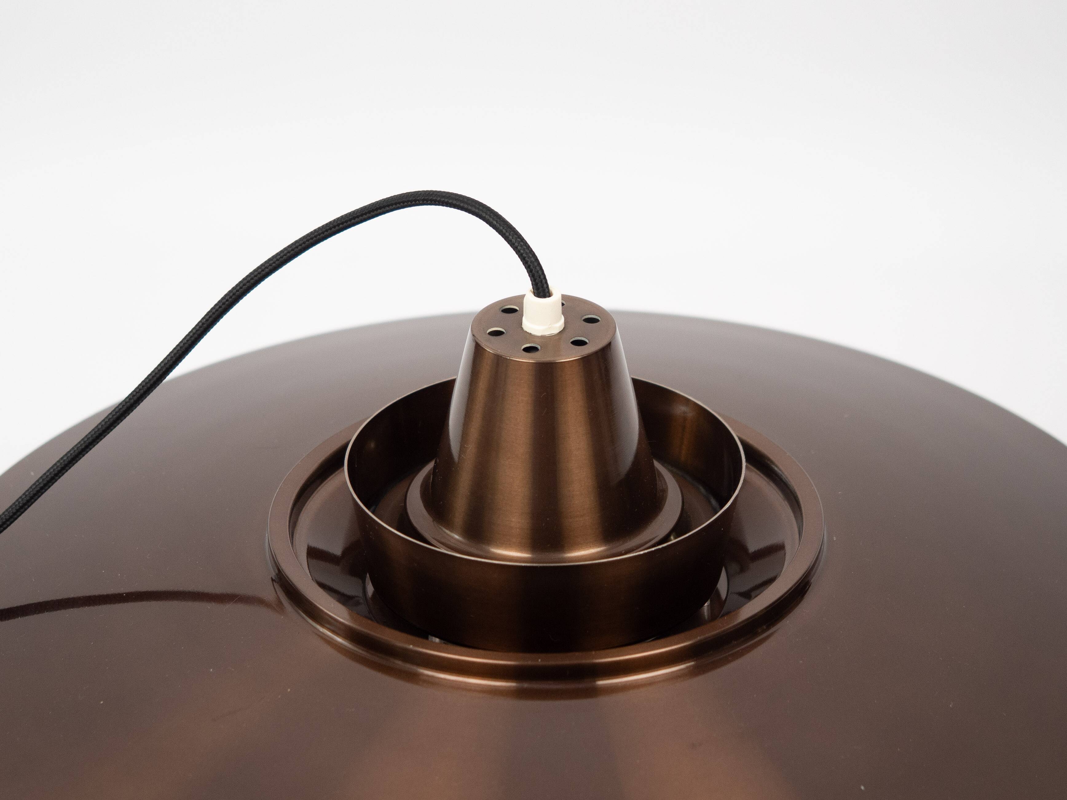 Danish vintage pendant lamp Superlight by David Mogensen, 1980s