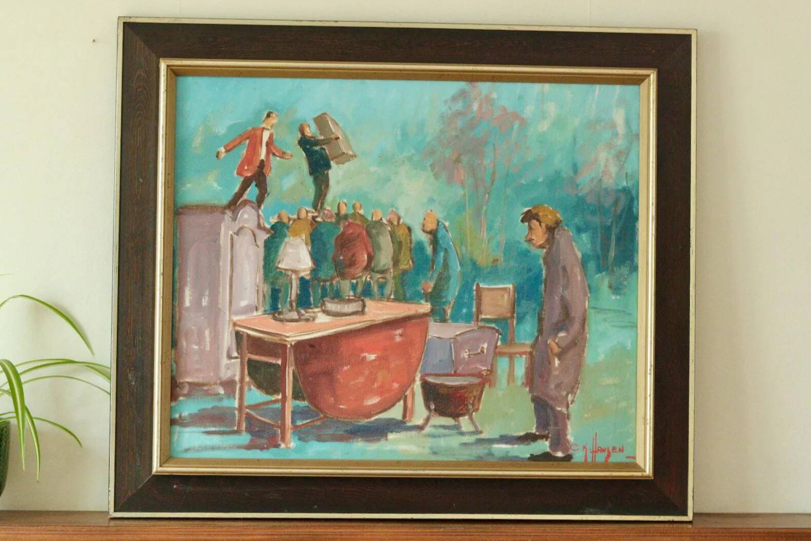 "Auction" by Carlo Knud Hansen