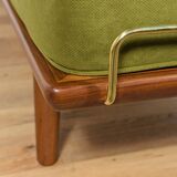 Modèle GE-19 de méridienne en teck, conçu par Hans J. Wegner pour Getama, Danemark, années 1950