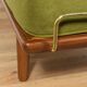 Modèle GE-19 de méridienne en teck, conçu par Hans J. Wegner pour Getama, Danemark, années 1950