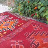 Handmade vintage berber carpet