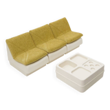 Modular sofa with coffee table by Cesare Casati for Sormani, 1970s