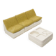 Modular sofa with coffee table by Cesare Casati for Sormani, 1970s