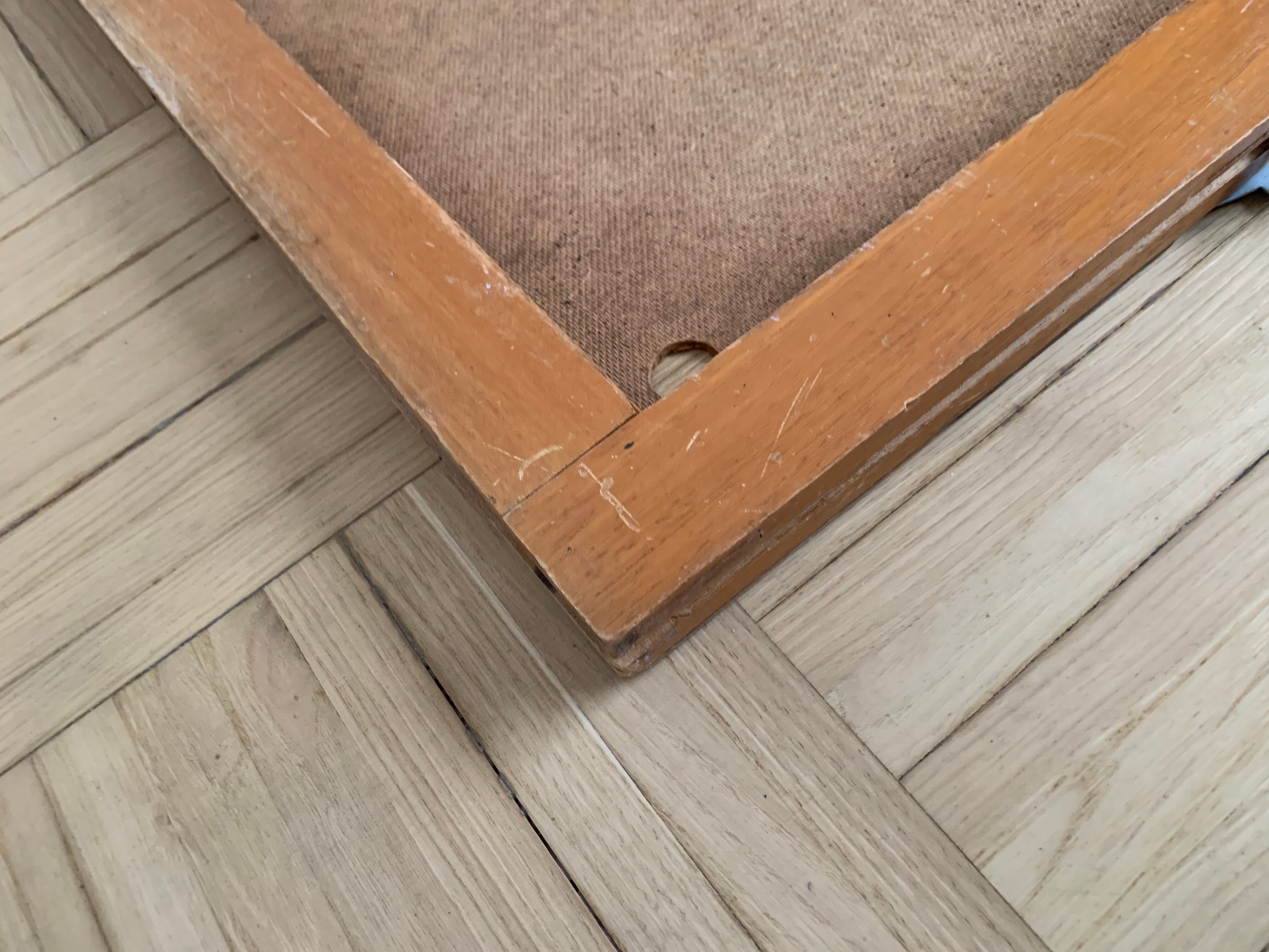 Pedagogical school poster frame