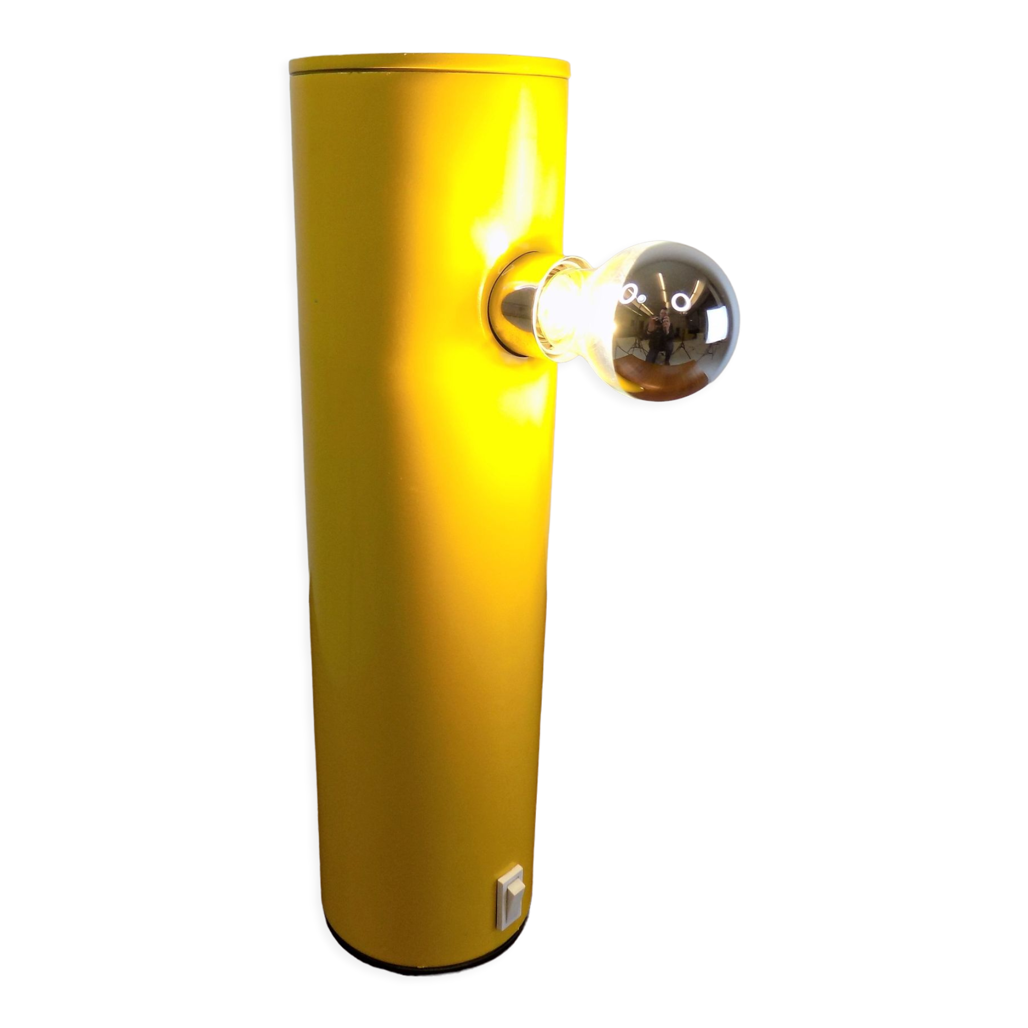 Hillebrand table lamp Cylinder 70s