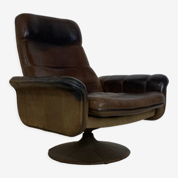 Swivel Model Ds Armchair from De Sede, 1950s